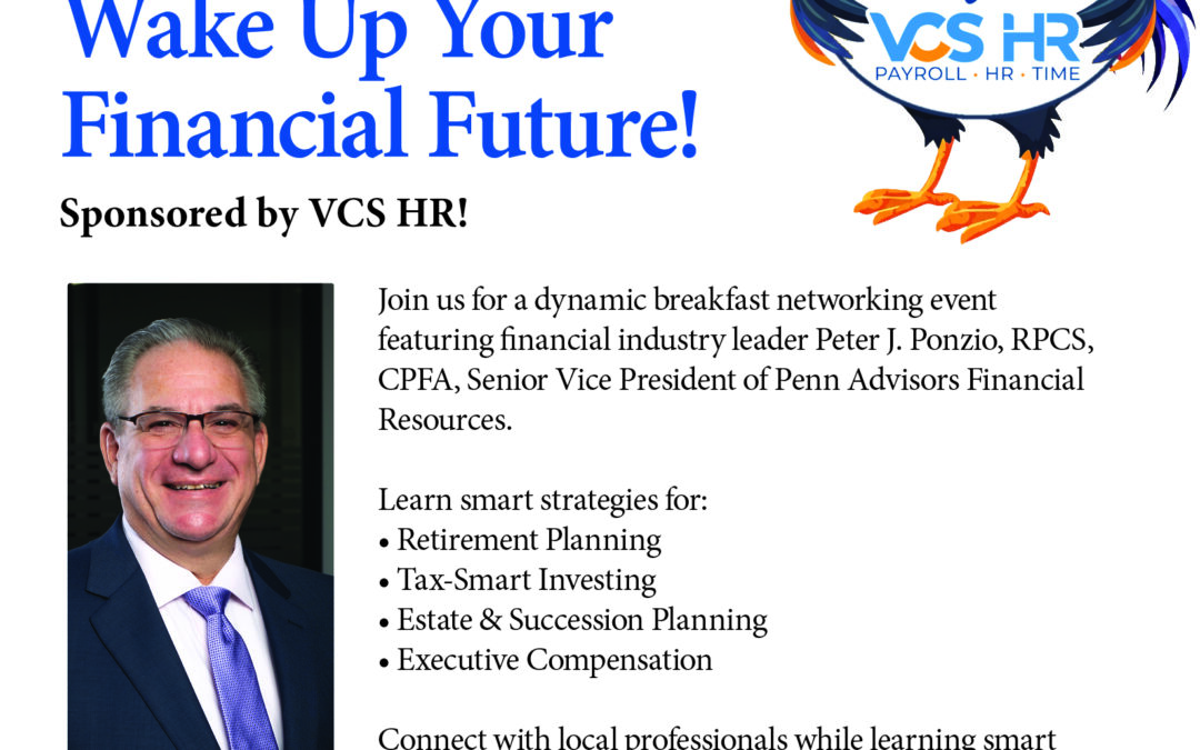 Wake Up Your Financial Future at GOTCC’s May 28th Breakfast Event