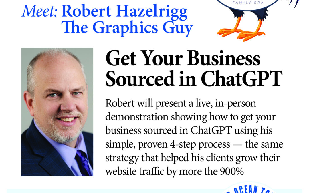 Breakfast & Business: Meet Robert Hazelrigg, The Graphics Guy, in Oakhurst